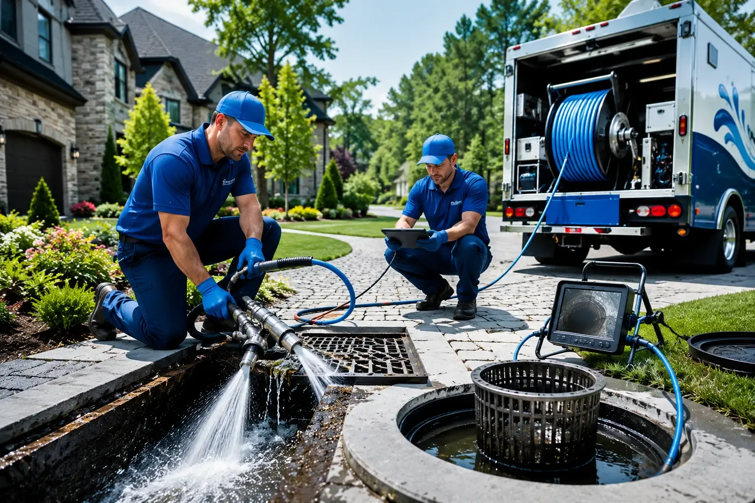 Local outdoor drain cleaning professionals in Hazel Green, WI